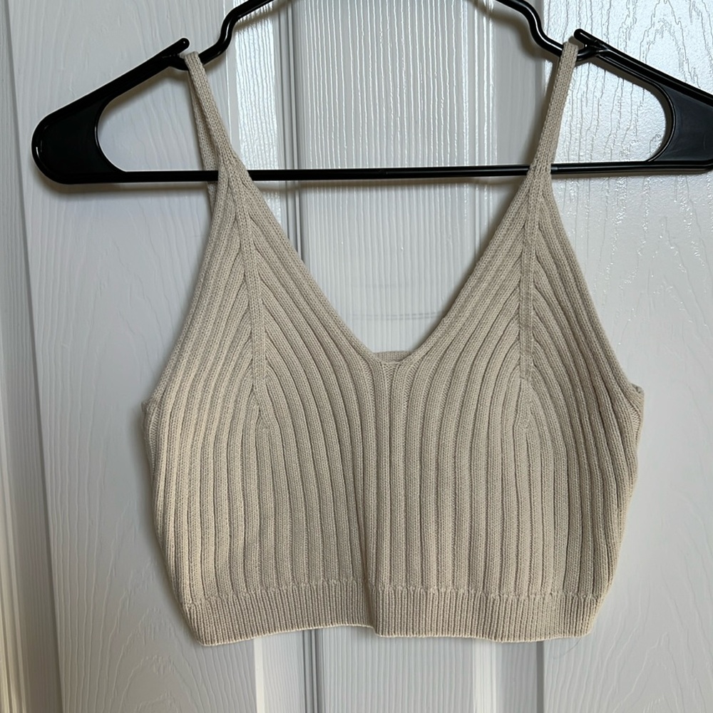 Free People Corset Detail Swit Cami in Tea
